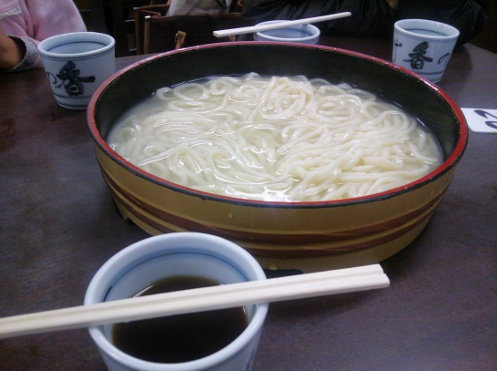 香の香_たらいうどん